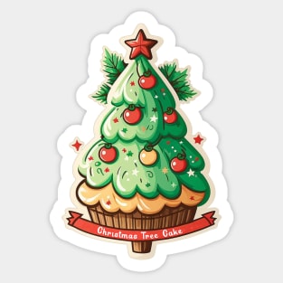 Yummy Tree Cake Sticker